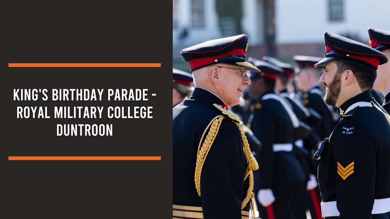 King's Birthday parade - Royal Military College - Duntroon