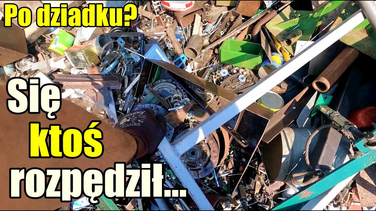 Czasami trzeba mieć szczęście albo pojawić się w dobrym momencie na złomie :)