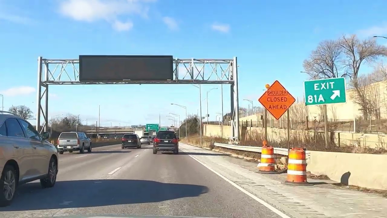 Chicago POV Drive - Driving out to O'hare AIrport #chicago #pov #travel #ohare #explore #asmr