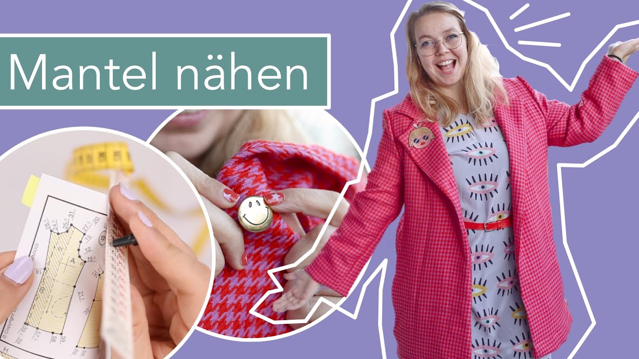 Ich nähe mir einen bunten Mantel! 🧥🧵