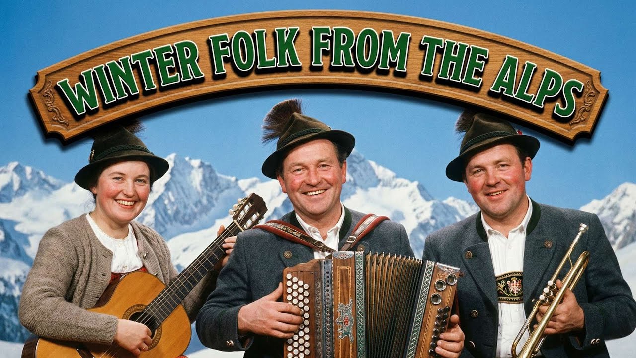 🧭 Winter Folk from the Alps — Authentic German Volksmusik & Schlager