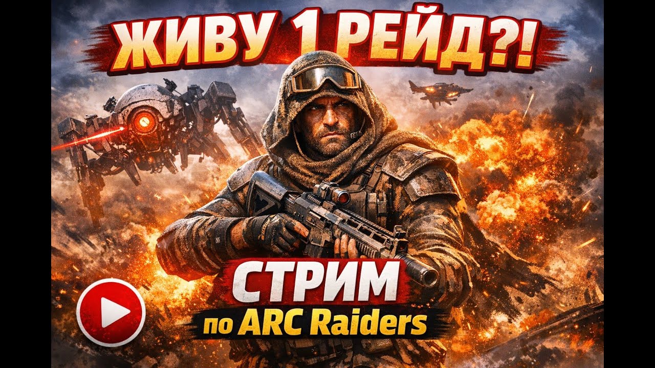 ЖИВУ 1 РЕЙД?! ОБЩАЕМСЯ И ВЫЖИВАЕМ | ARC Raiders СТРИМ