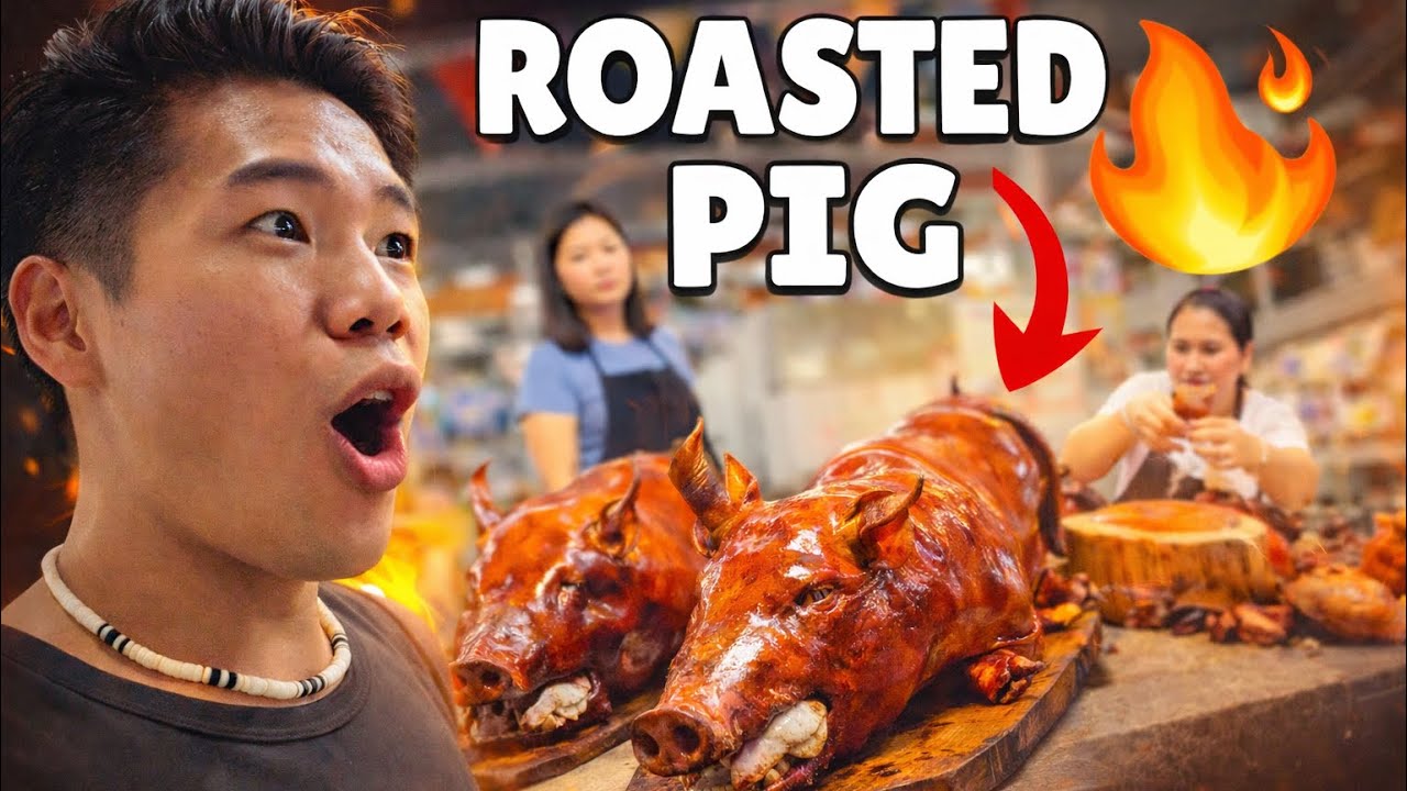 Trying BEST LECHON In CEBU - Ultimate Self Tour Lechon Hunt 🇵🇭