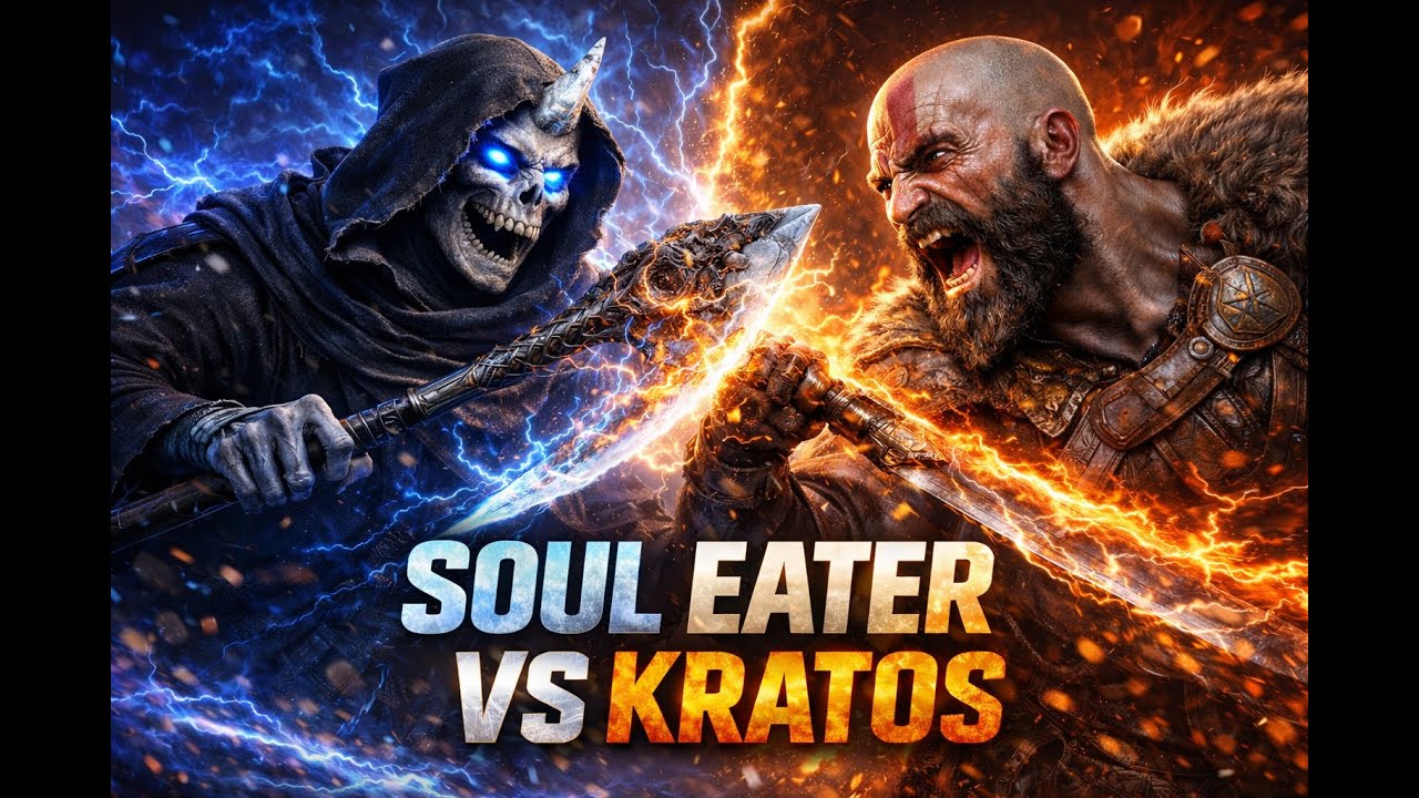God of War Ragnarök | PC Boss Fight | Kratos vs Soul Eater | Full Battle