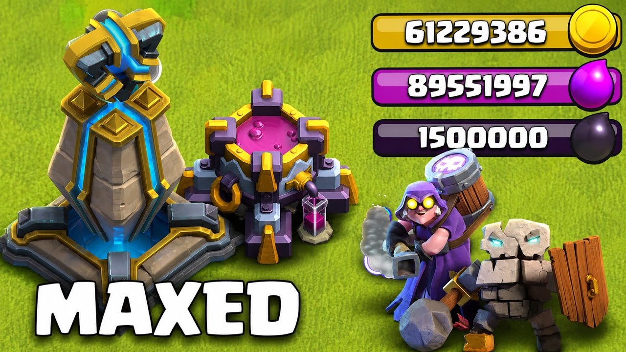 MAXING the June Update (Clash Of Clans Malayalam)