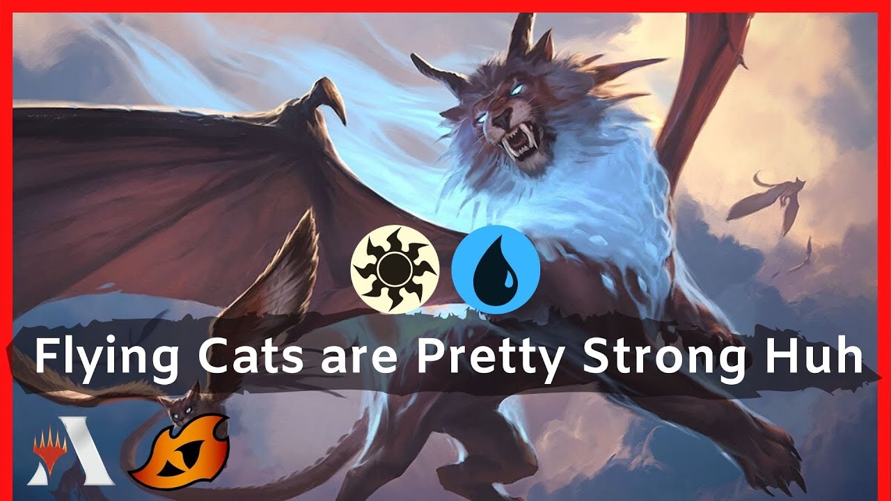Azorius Skycat Aggro | MtG Arena Deck Tech and Gameplay | Ikoria Standard