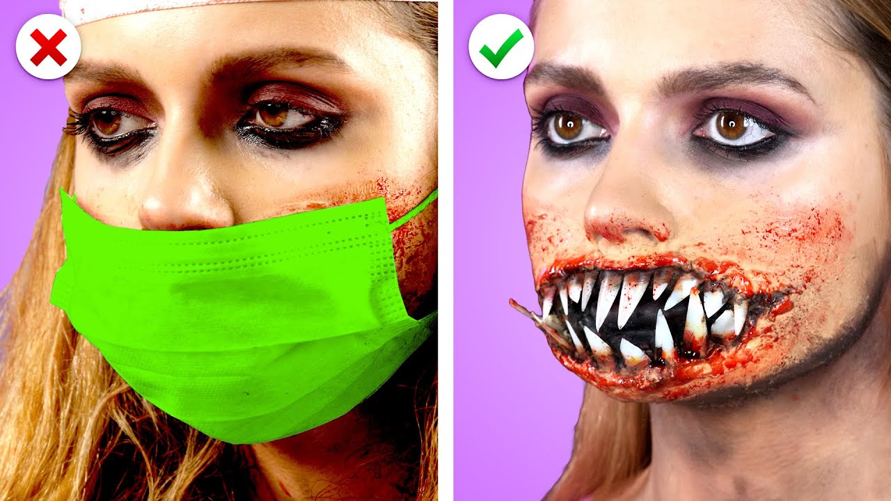 6 Makeup Halloween yang Menakutkan dan Ide Kostum DIY oleh Kreatif Panda