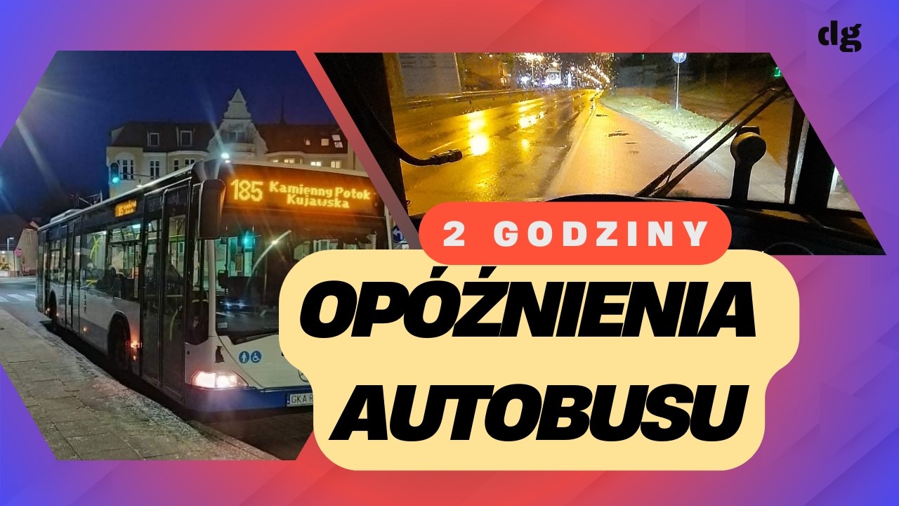 2 godzinne opóźnienie AUTOBUSU miejskiego! Kierowca wyjaśnia dlaczego opóźnienia są tak duże...