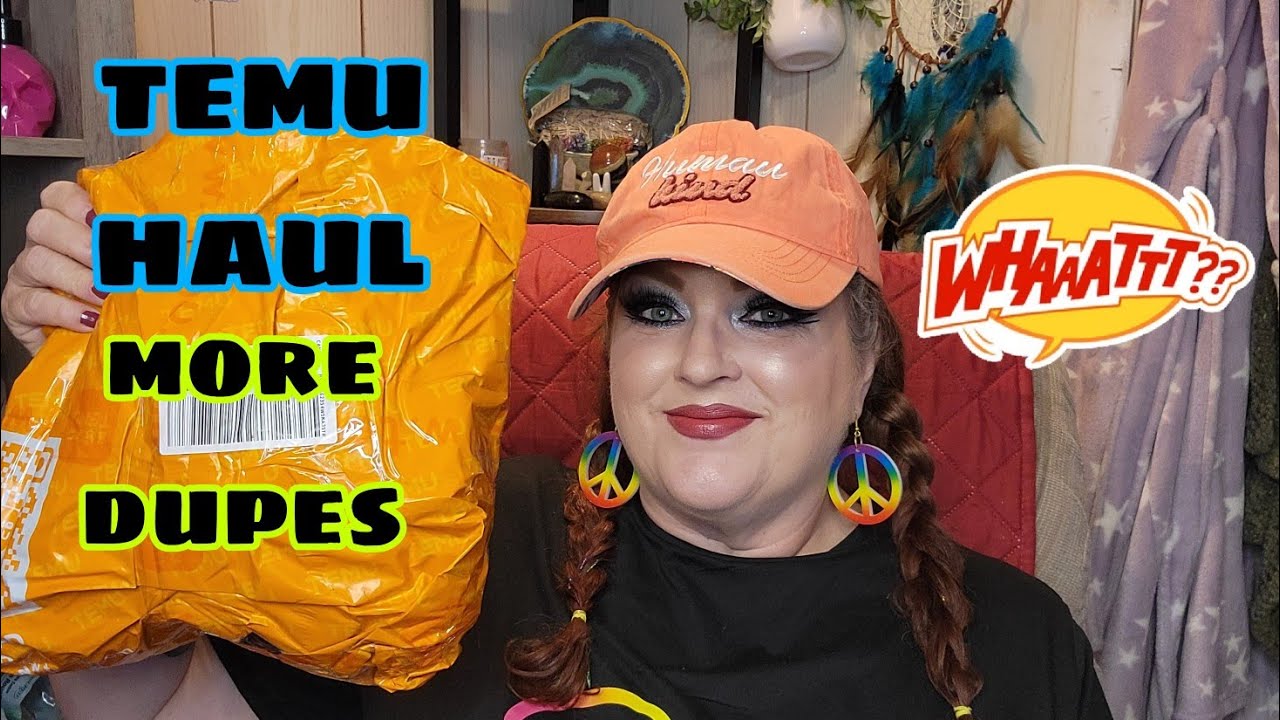 WOW TEMU HAUL | MUST SEE DUPES | July 4, 2023