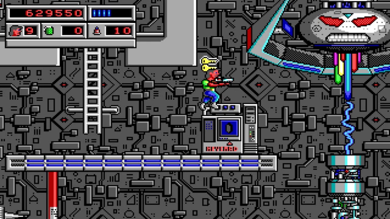 BioMenace - E1M11 (Computer Core) + Secret Level