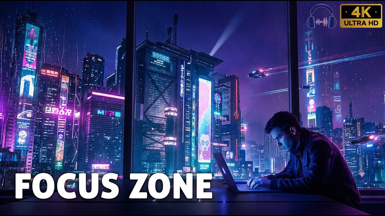 4 Hours Focus Music for Studying & Deep Work | Clean Ambient Concentration