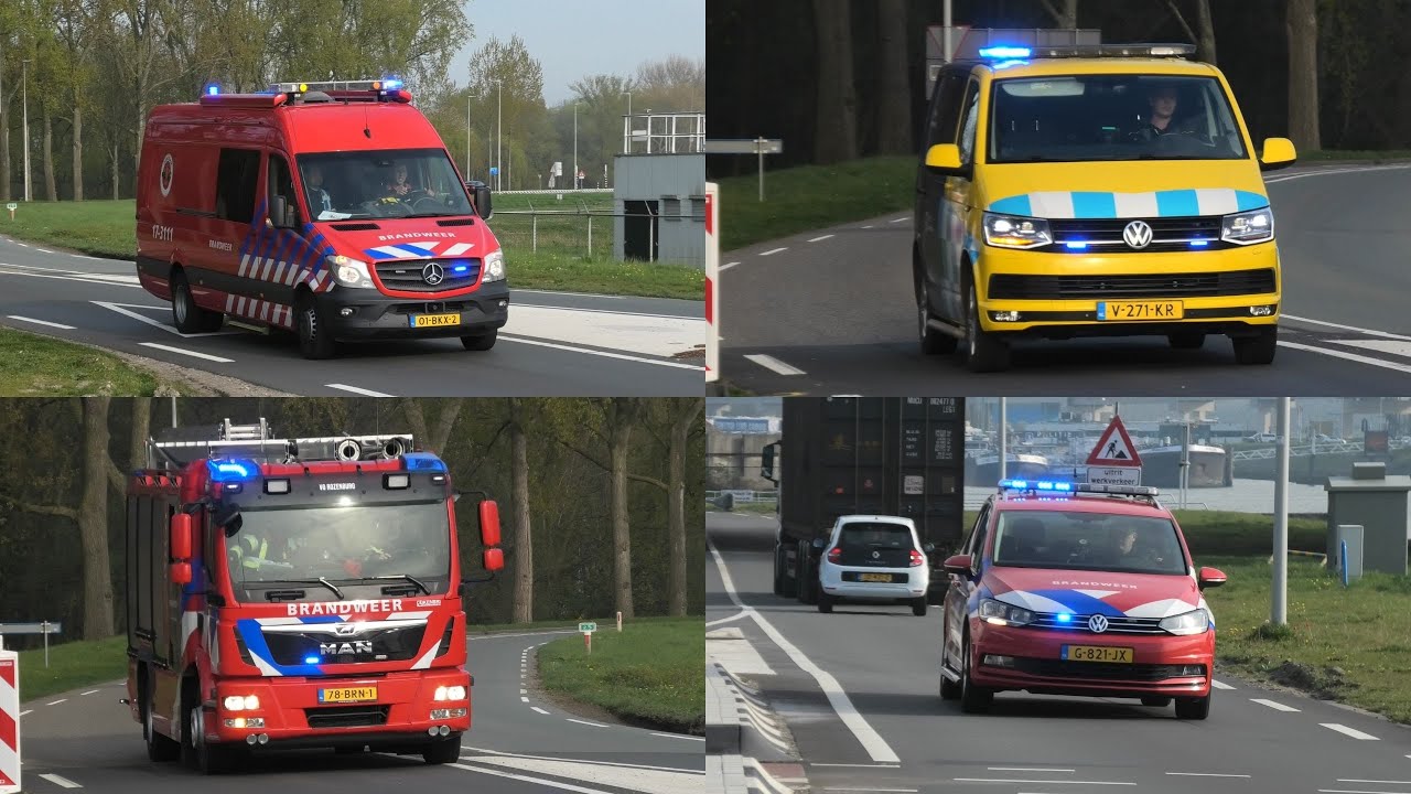 [Grip 1/Grote WO] Vele Hulpdiensten met spoed naar gekapseisd binnenvaartschip Noordzeeweg Europoort