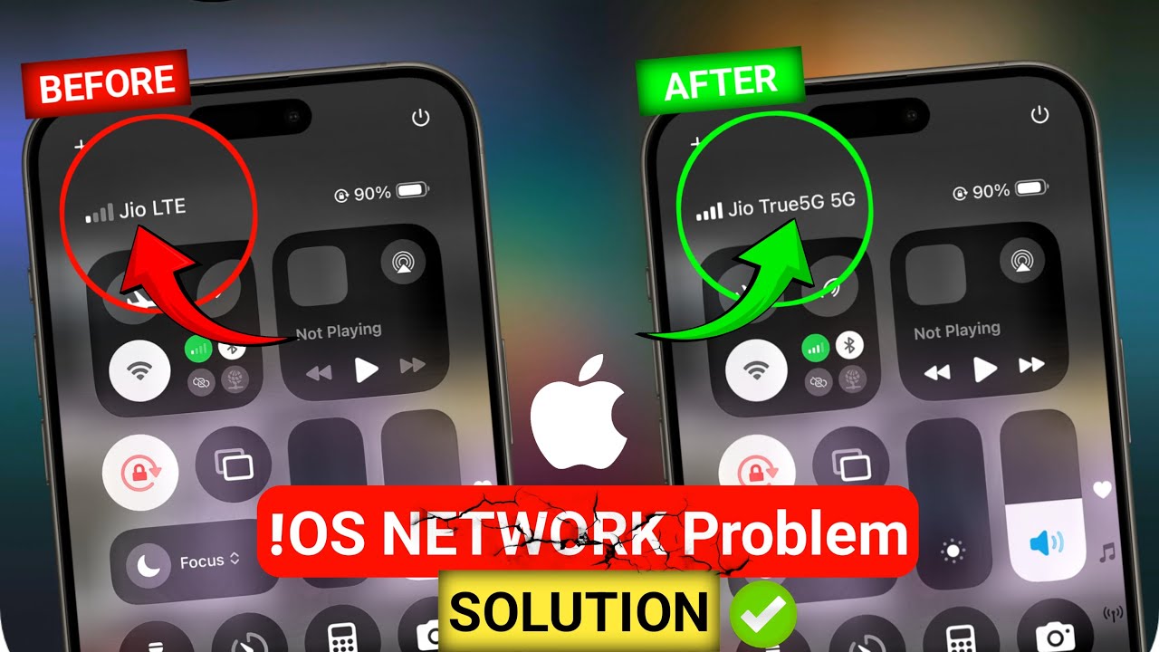 iPhone Network Problem | iPhone Low Signal Problem | iPhone Sim No Service Problem