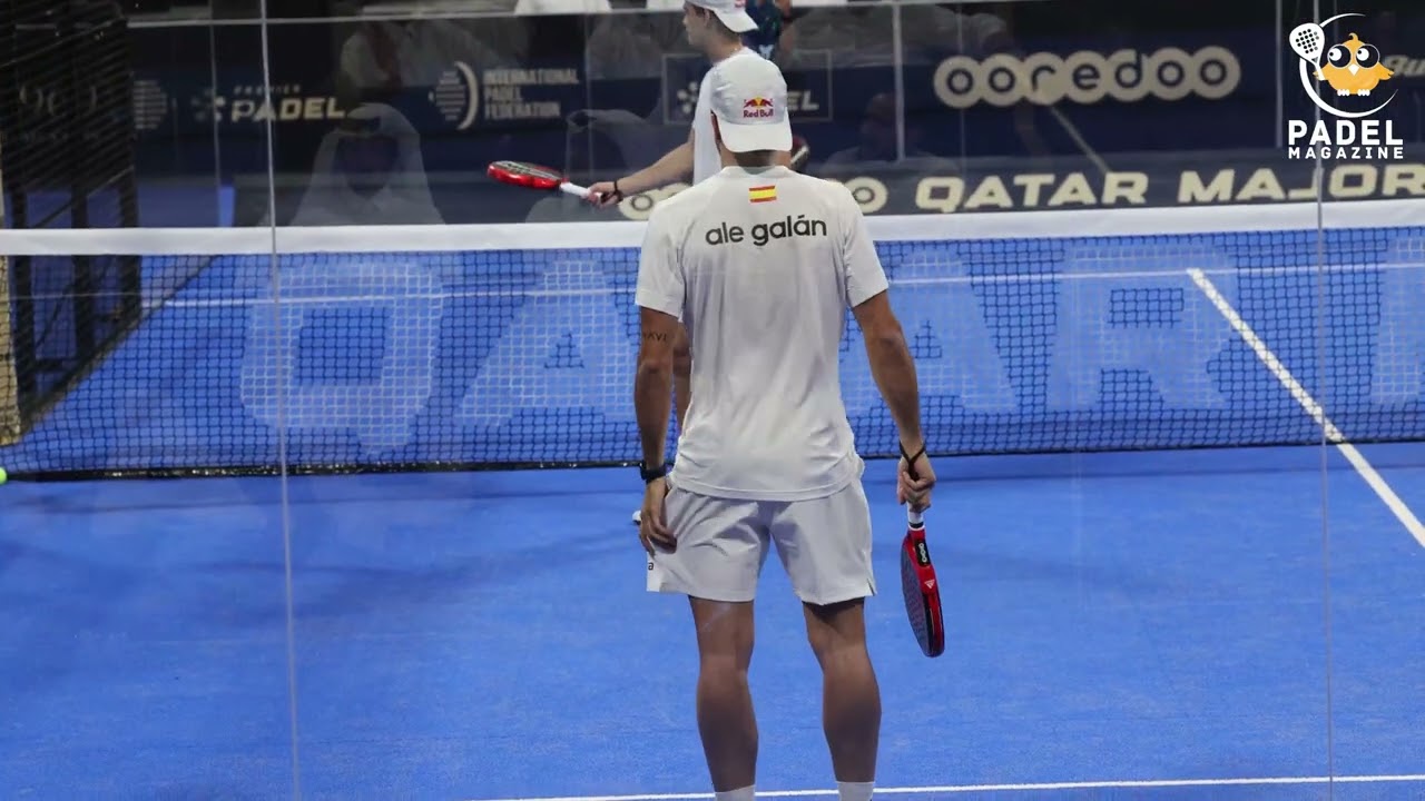 C&aacute;mara aislada para los fans de Ale Galan - Premier Padel