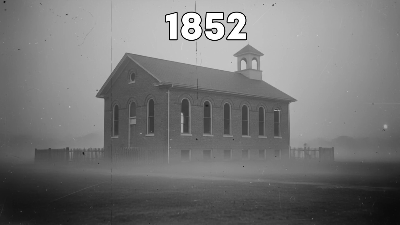 1852 — Школа, построенная над «старым подземным городом»