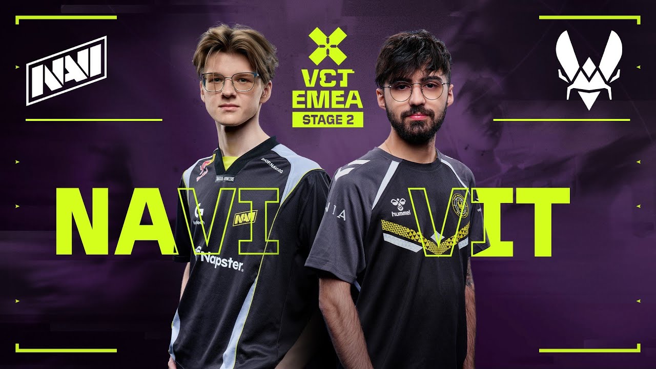 NAVI vs. VIT - VCT EMEA 2025 Stage 2 - Playoffs - Map 1