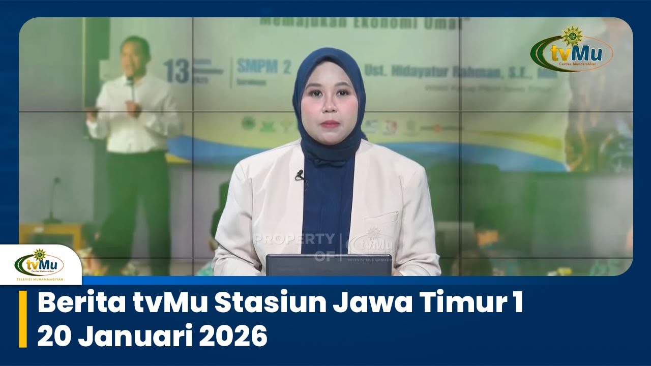 Berita tvMu Stasiun Jawa Timur 1 || 20 Januari 2026