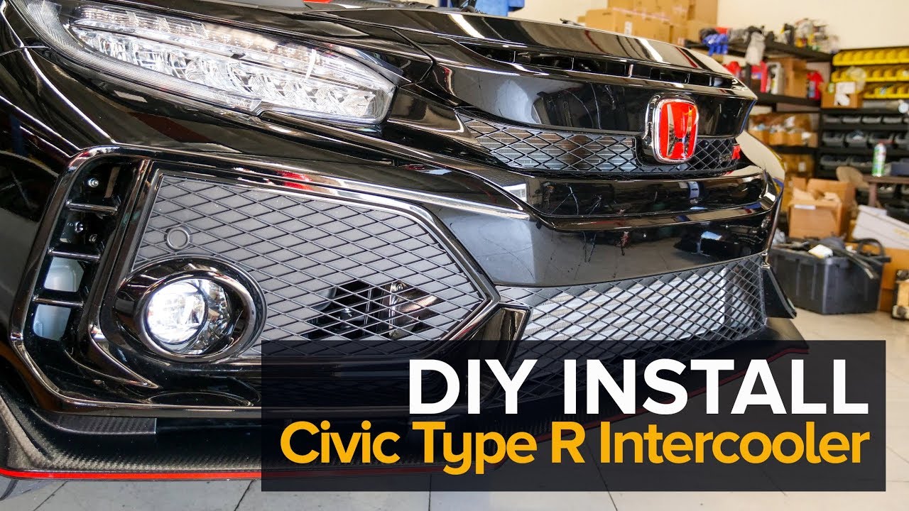 DIY Install Civic Type R Intercooler