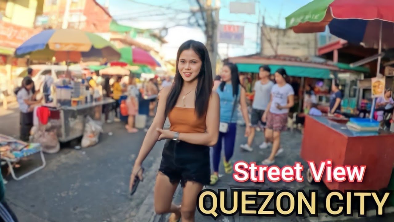 Walking  BAGO BANTAY to MUÑOZ MARKET in Quezon City, Philippines - Virtual Tour