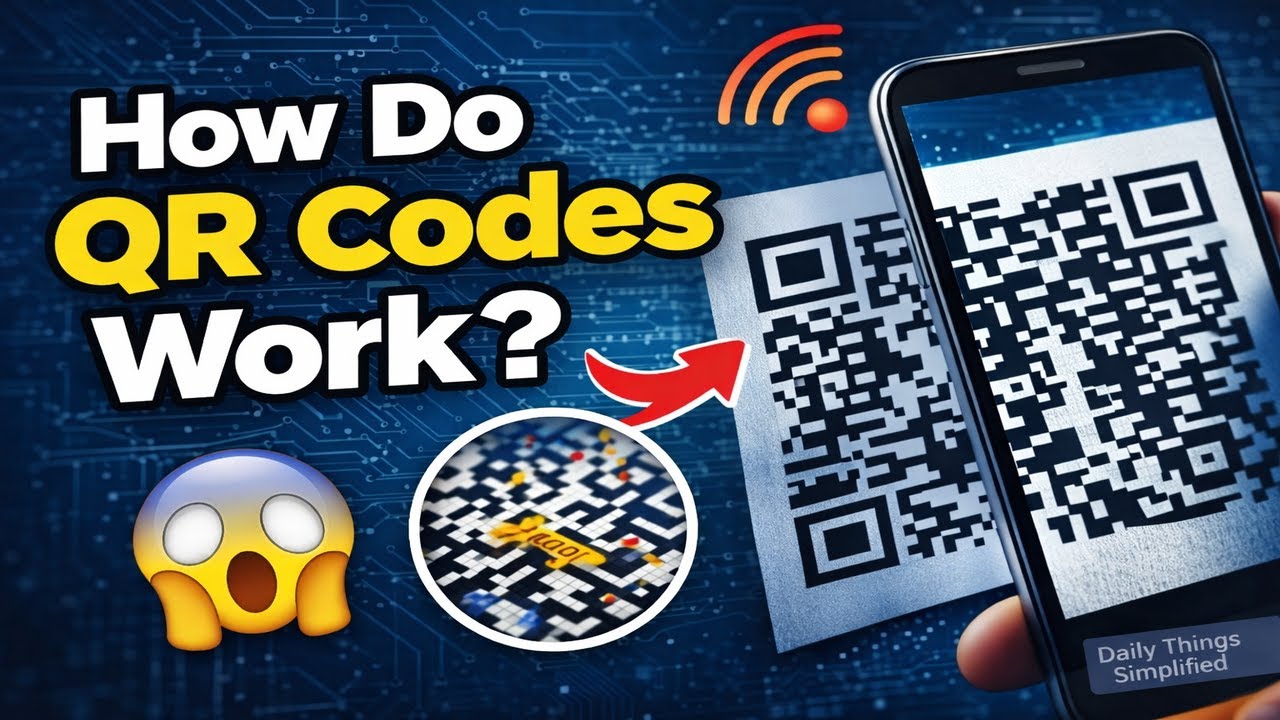How Do QR Codes Work? 🤯 | The Technology Explained Simply