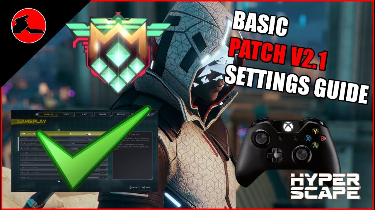 Hyper Scape BEST Console Settings V2.1 Patch | How to improve with controller in Hyperscape