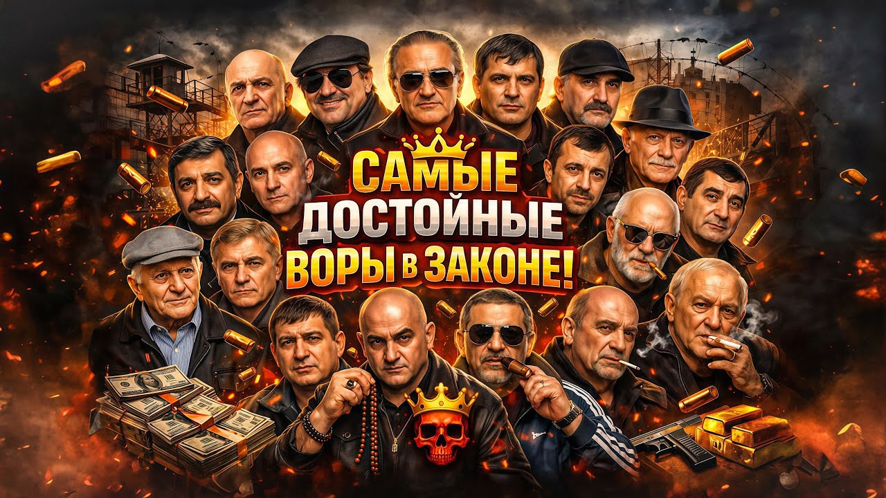 САМЫЕ ДОСТОЙНЫЕ ВОРЫ В ЗАКОНЕ — Топ-20 легенд воровского мира