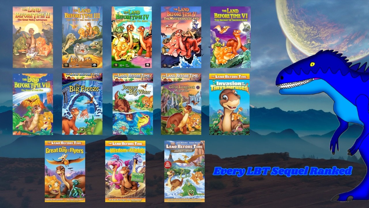 Every Land Before Time Sequel Ranked