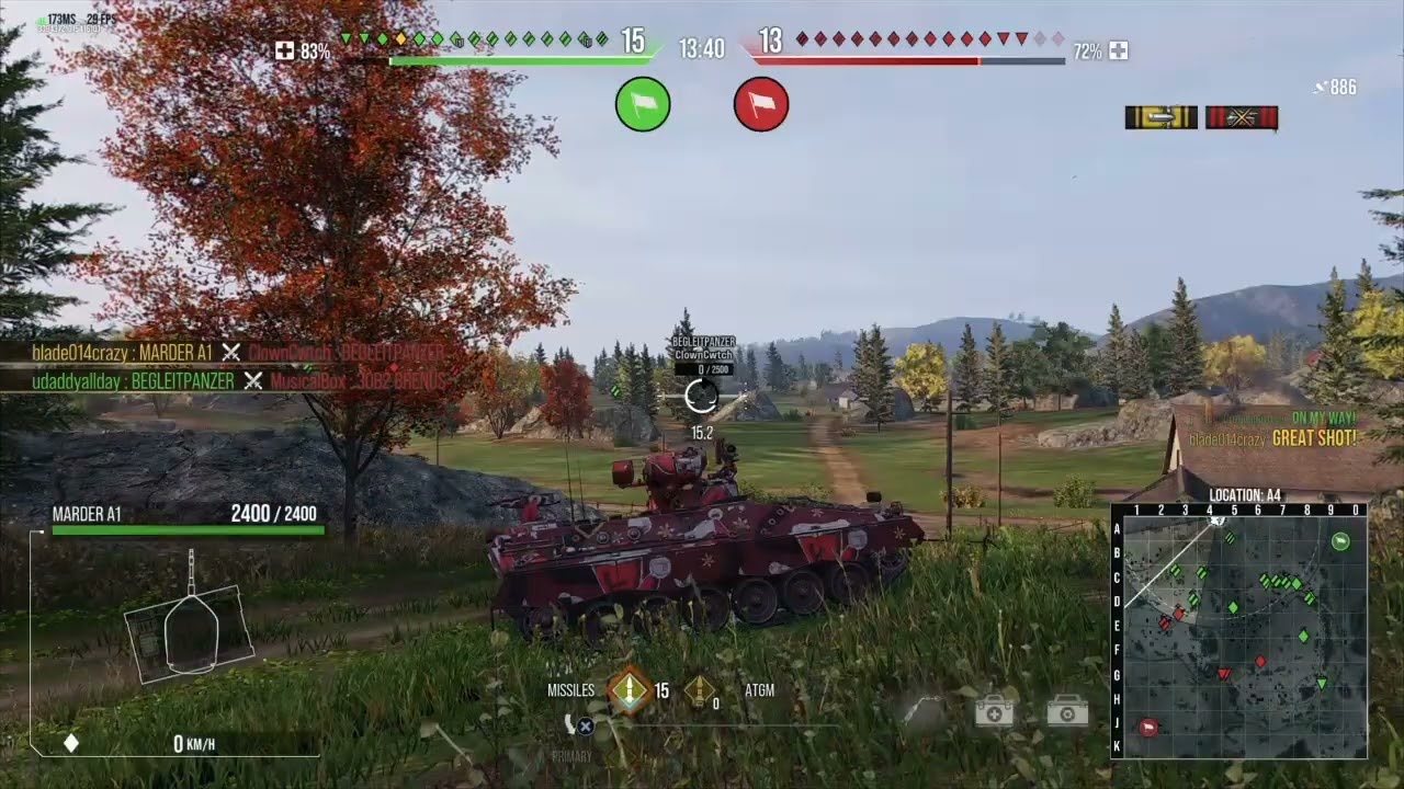 Jogando WORLD of TANKS MODERN ARMOR. E lá vamos nós de novo😁 🎮
