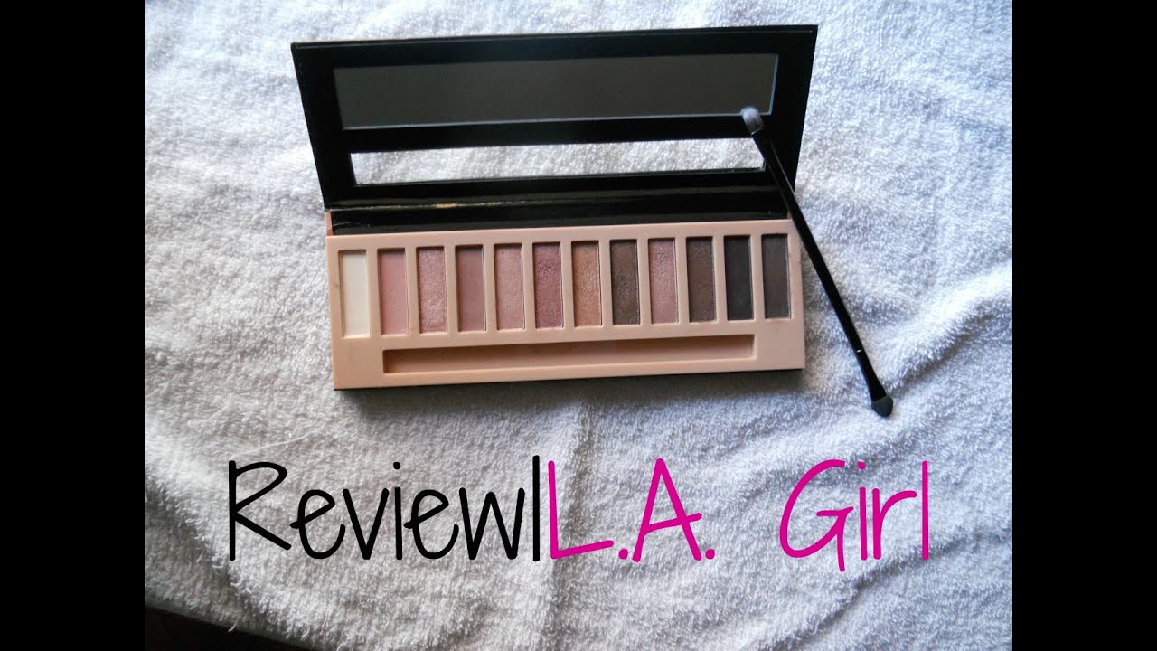 Review & Swatches: L.A. Girl Eyeshadow Collection 