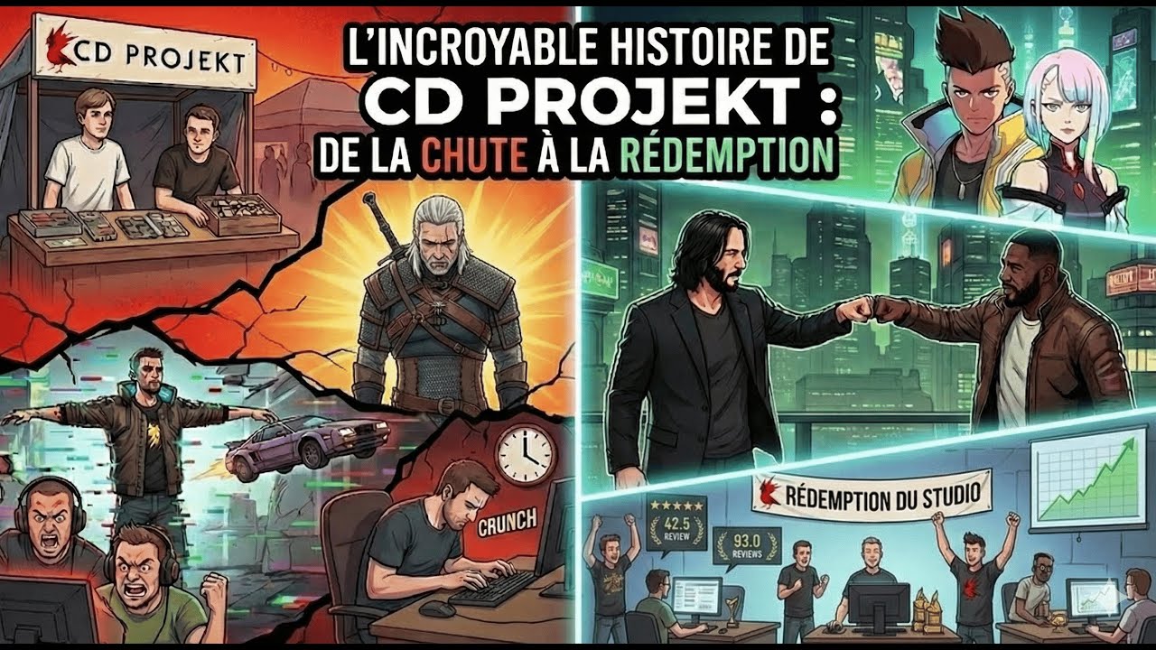 CD PROJEKT - DE LA CHUTE A LA RÉDEMPTION