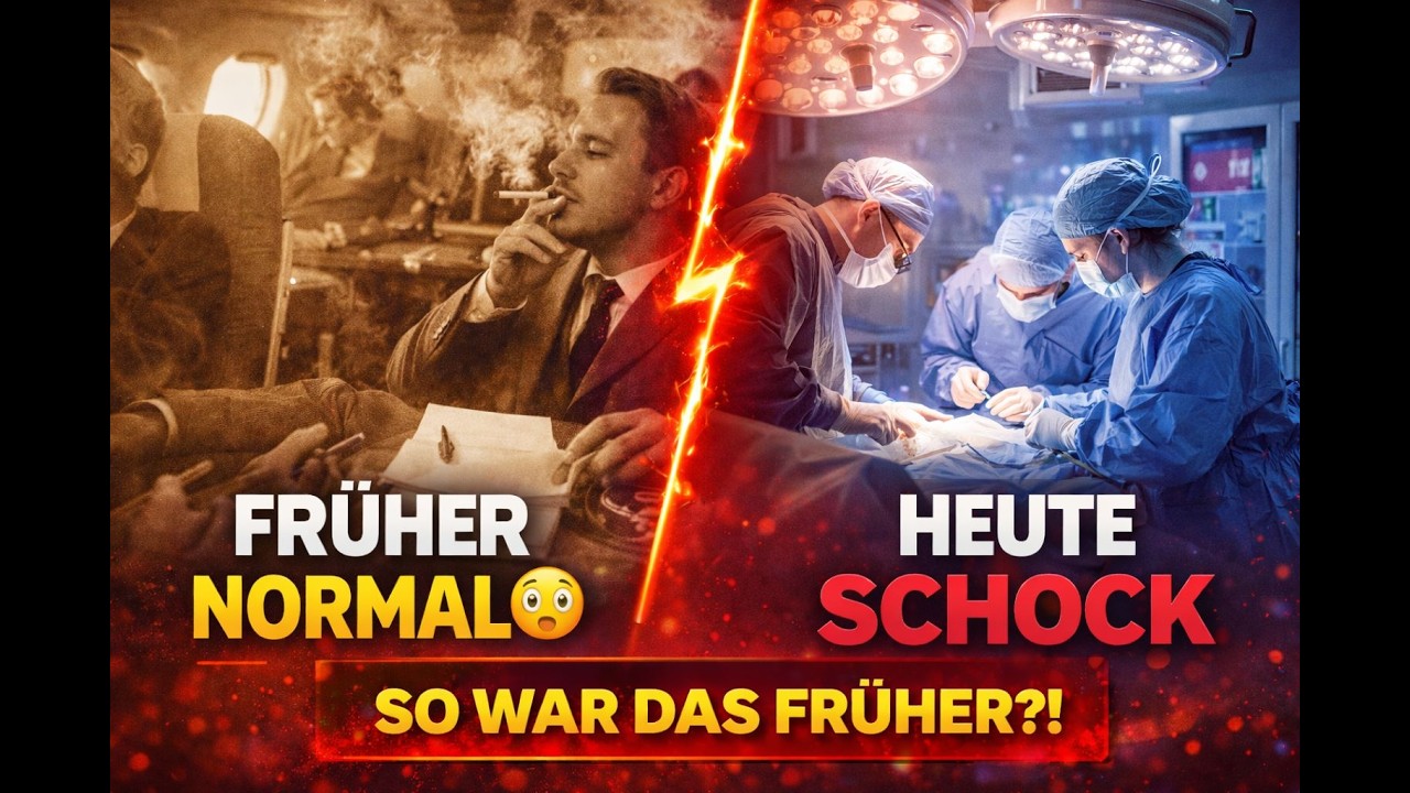 10 Dinge, die früher normal waren – heute unvorstellbar