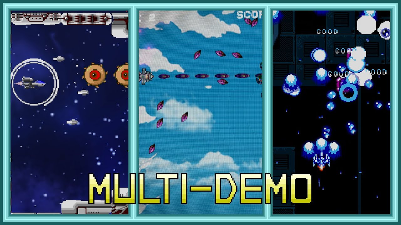 [Multi-Demo] R-Typo, Task Force Pancho, Red Blue Cell