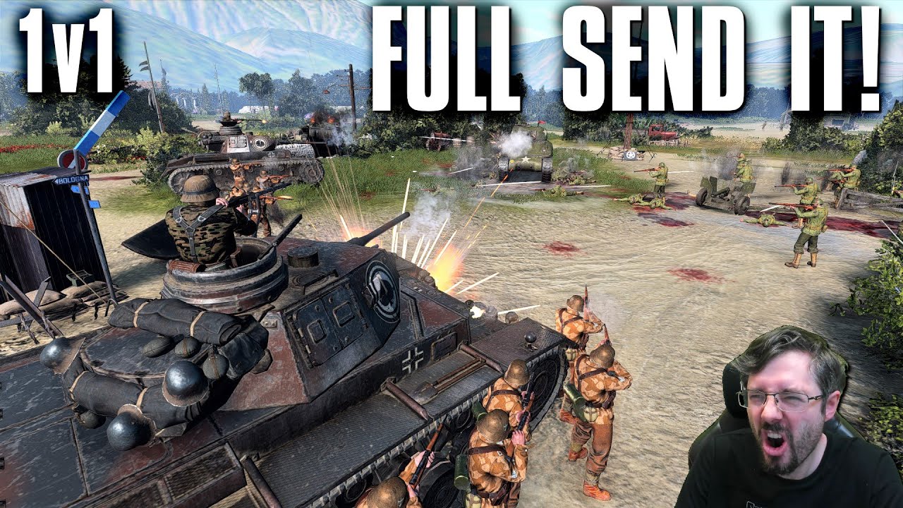 1v1 - Hans(DAK) vs Calosius(US) - Company of Heroes 3