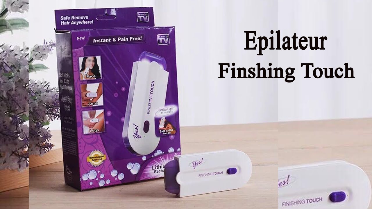 نتيجتي بعد تجربة نازع الشعر Epilateur Finishing Touch