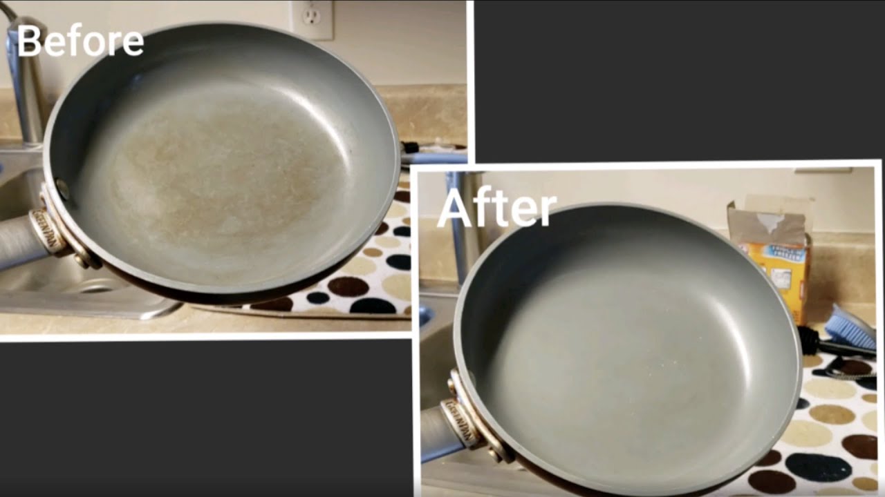 How to clean non-stick pan