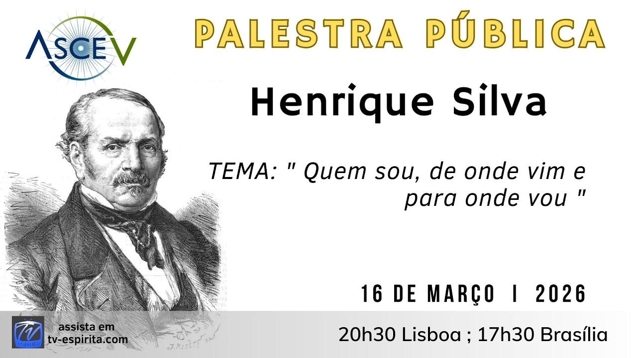 Palestra Pública 16/03/2026 com Henrique Silva 