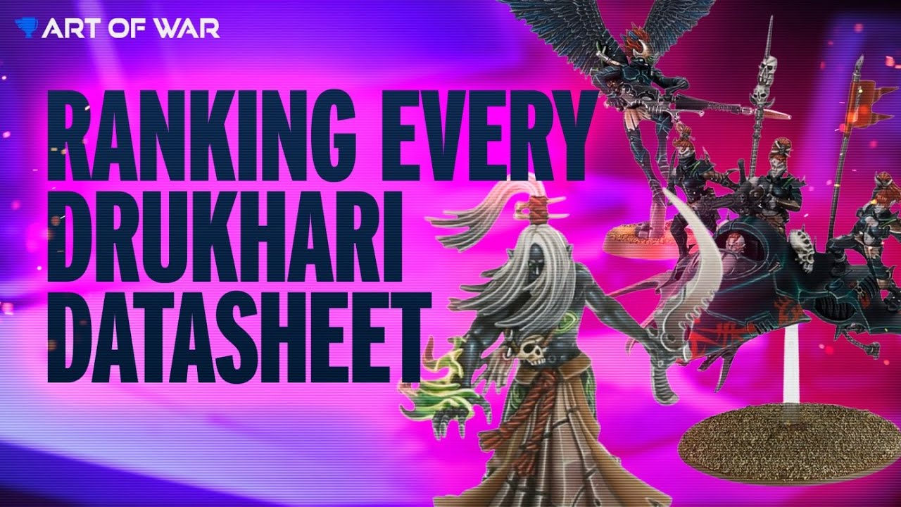 Codex Drukhari Tier List - Ranking Every Datasheet!