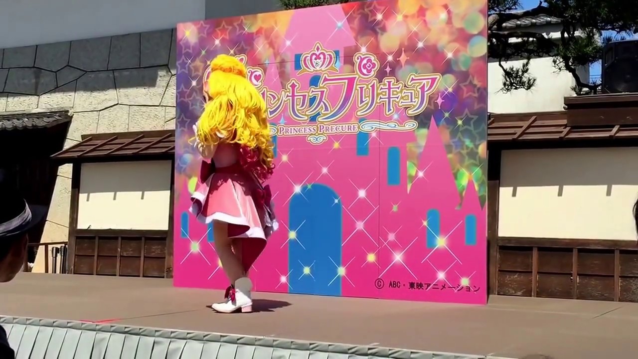 【プリキュアショー】 映画村でのショーを見に行ってきました！