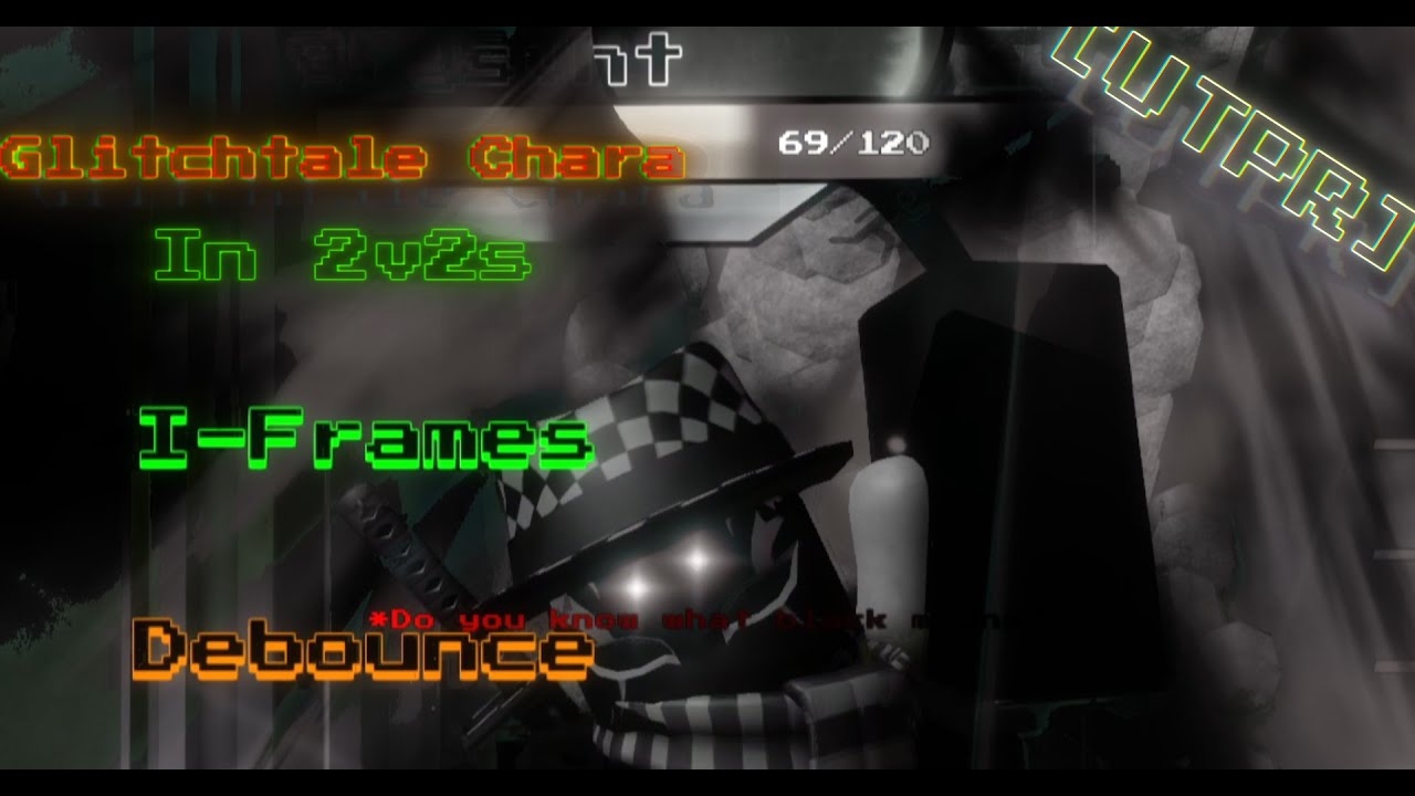 UTPR Glitchtale Chara in 2v2s | Undertale Test Place Reborn | UTPR | Roblox