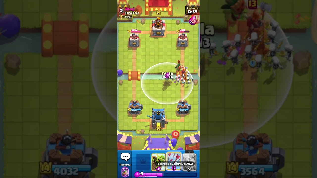 Cai contra um log bait Rumo a os 10k #clashroyale #shorts #naoflopa #miniseries 
