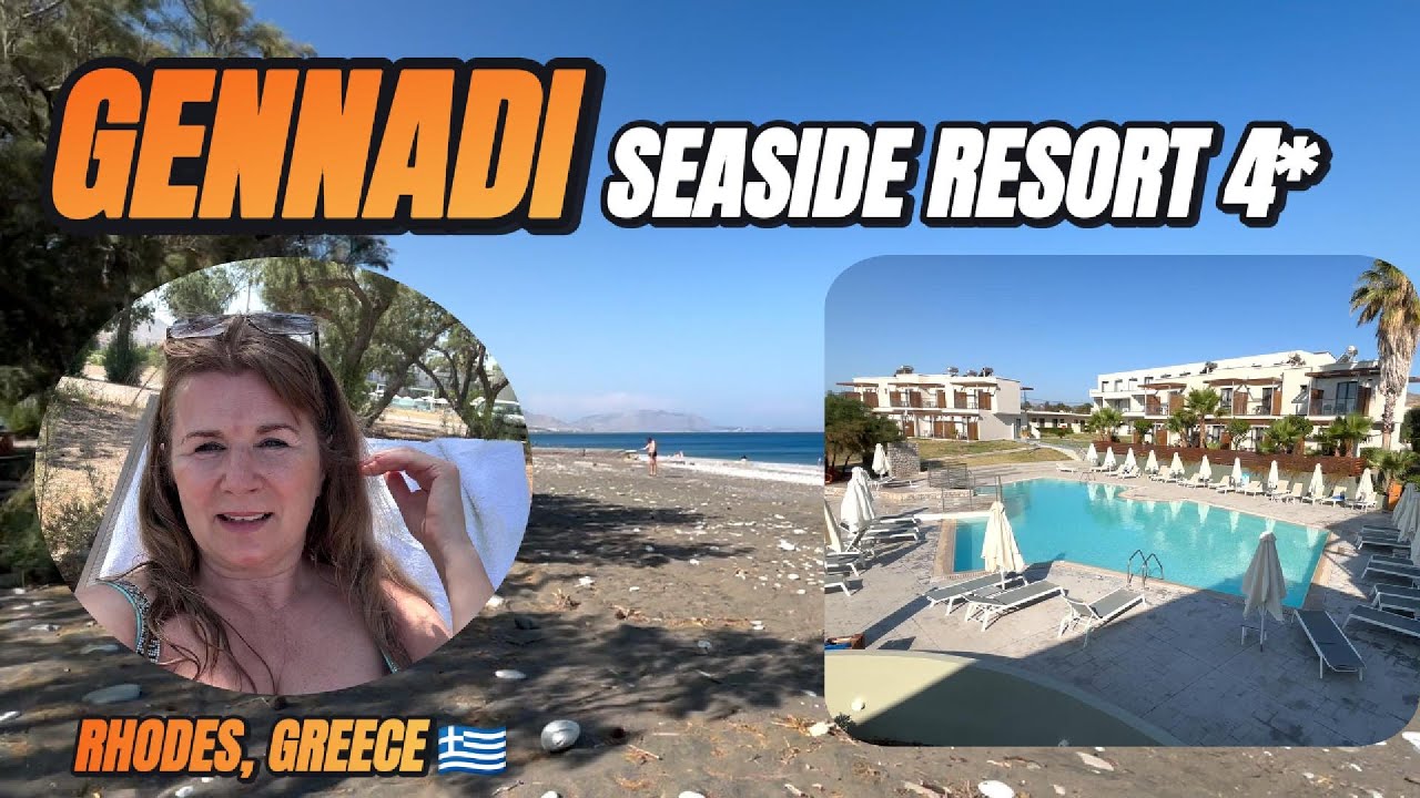 Southern Rhodes 2025 🇬🇷 | Gennadi Seaside 4★ – A Peaceful Retreat (English video)