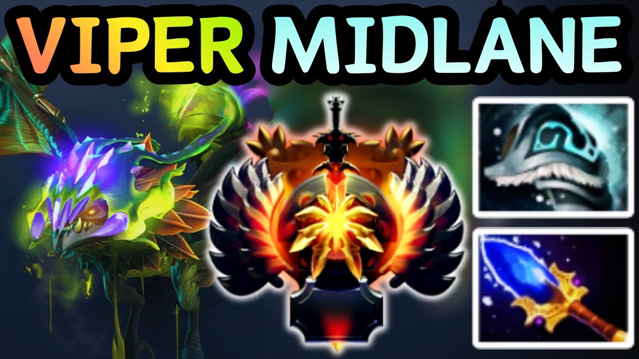 🔥 NEW PATCH 7.40 !!! VIPER MID TOXIC DAMAGE ABUSE | DOTA 2 GAMEPLAY 🔥