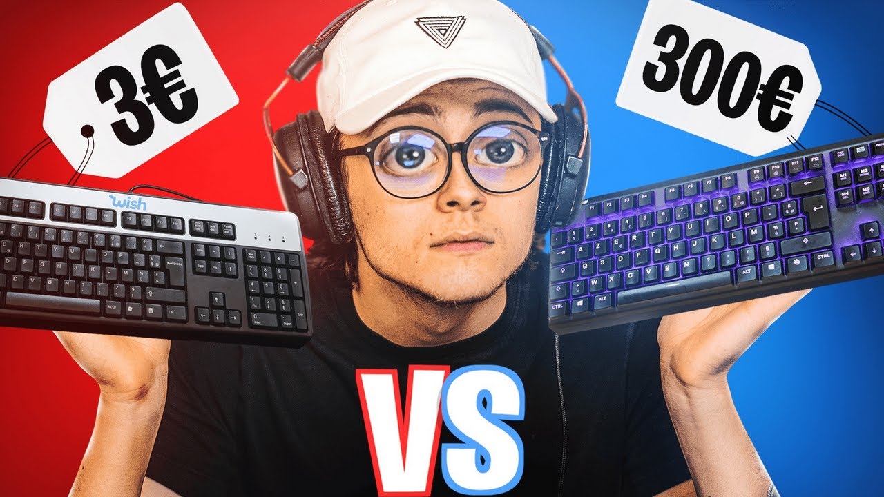 CLAVIER À 3€ Vs CLAVIER À 300€