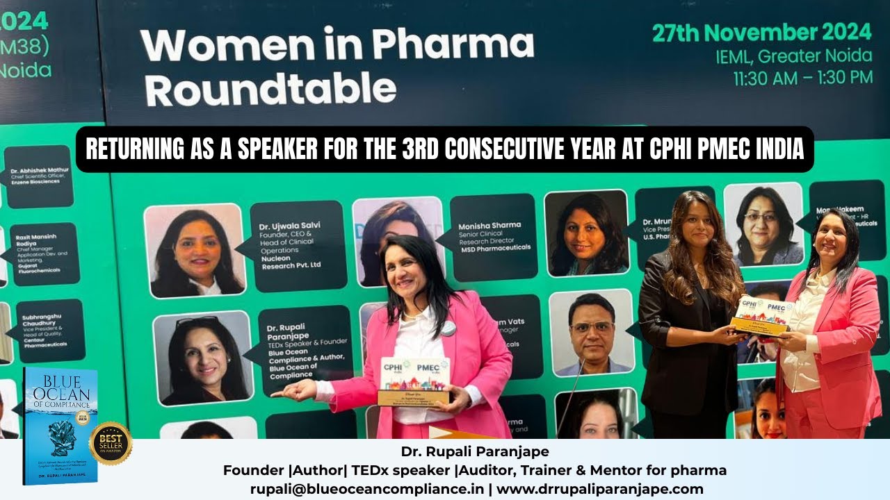 Heart of Pharma: Returning as a Speaker for the 3rd Consecutive Year at CPHI PMEC India