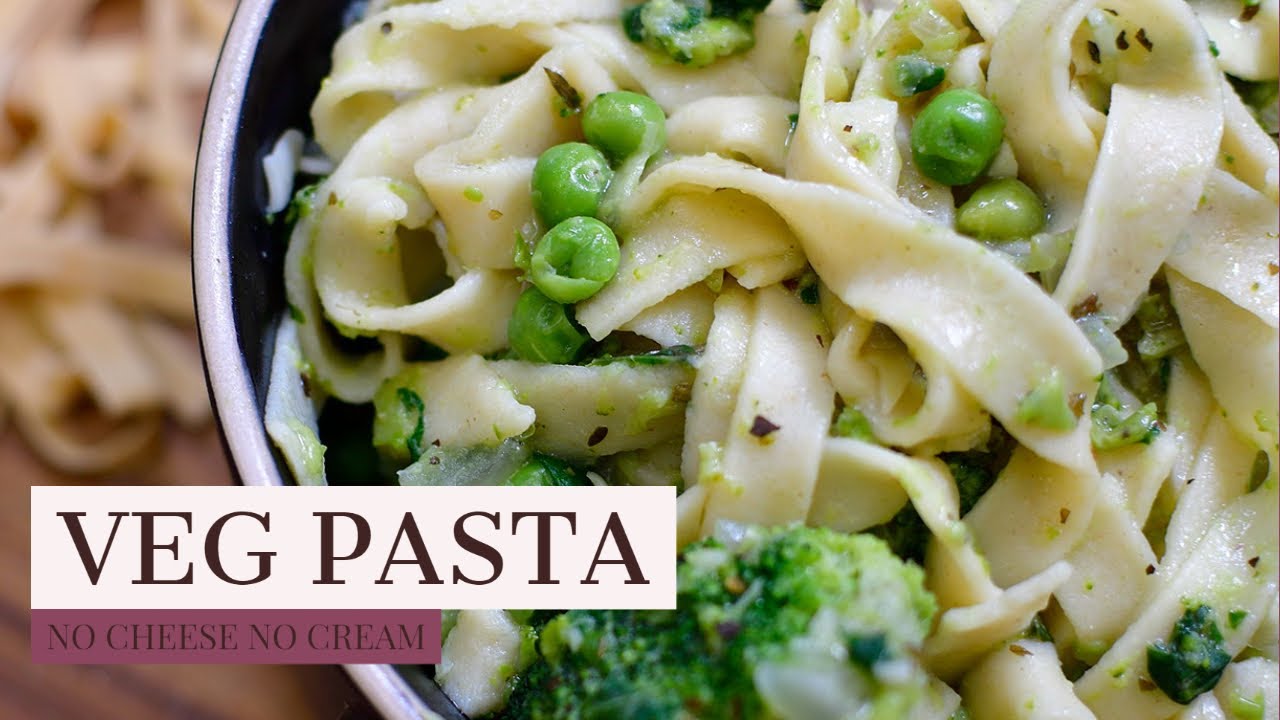No Cheese No Cream Veg Pasta Recipe | Quick Easy Pasta Recipes