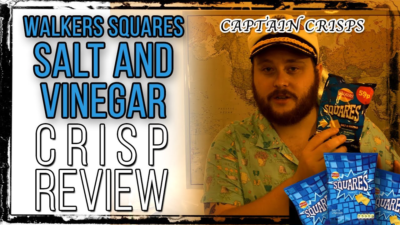EXCEPTIONAL VALUE - Walkers Squares Salt and Vinegar - Captain Crisps Episode 15