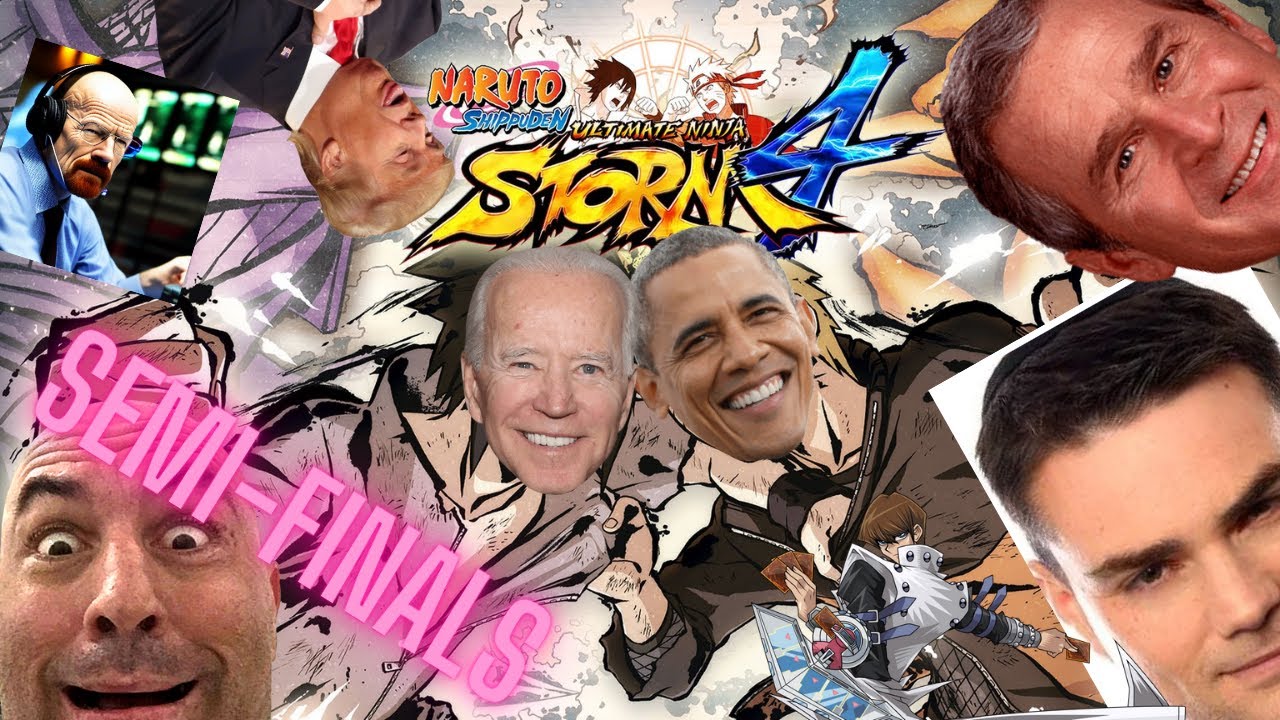 Ai Presidents Play Ninja Storm 4 Tournament Semi-Finals (Obama vs Biden)