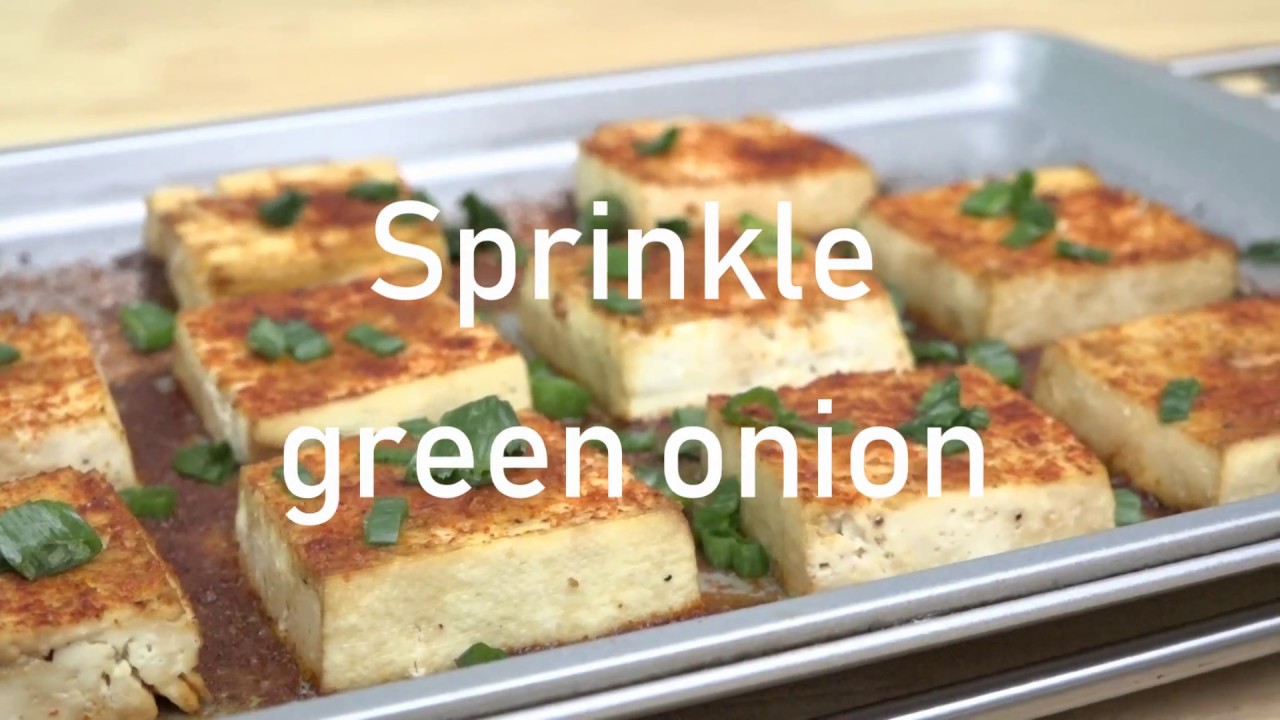 【Baked tofu】 simple and delicious