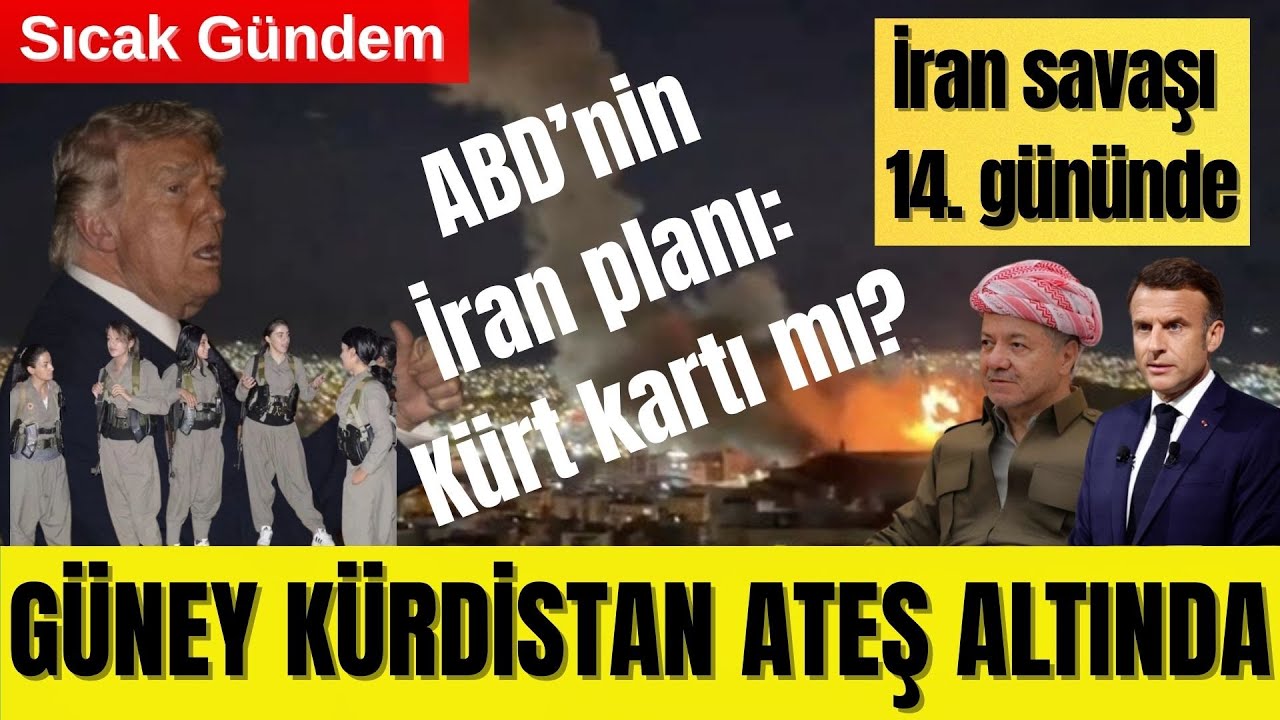 🔥 İSRAİL-ABD-İRAN SAVAŞI: KÜRTLER YİNE İKİ ATEŞ ARASINDA MI?