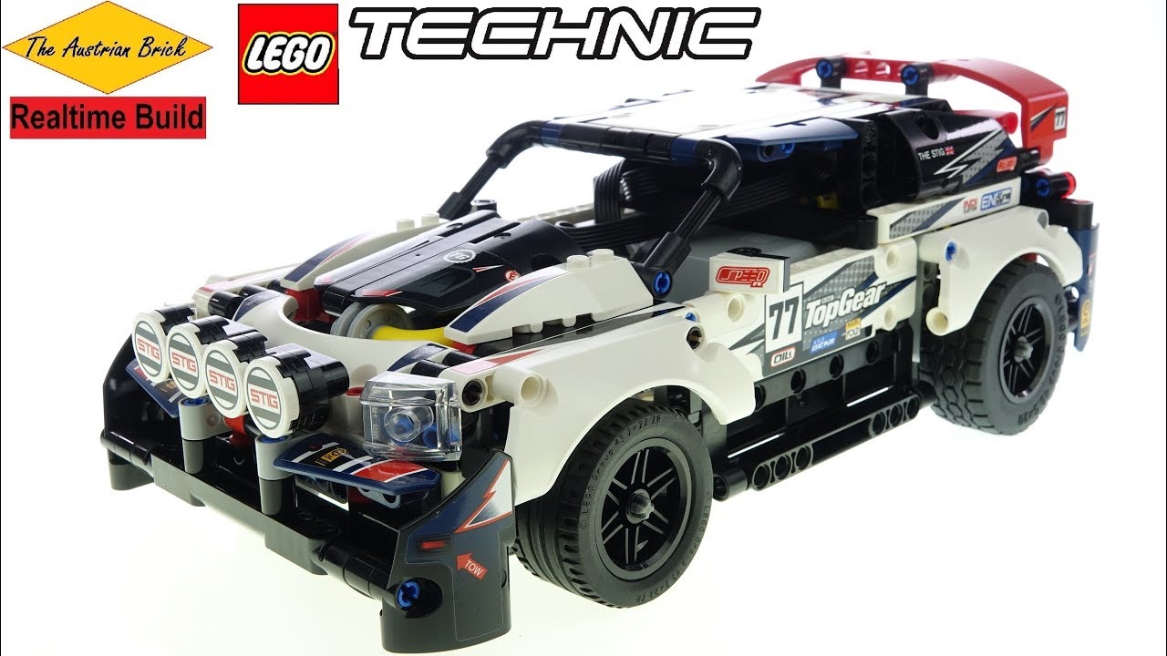 LEGO Realtime Build LEGO Technic 42109 App Controlled Top Gear Rally Car